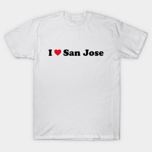 I Love San Jose T-Shirt